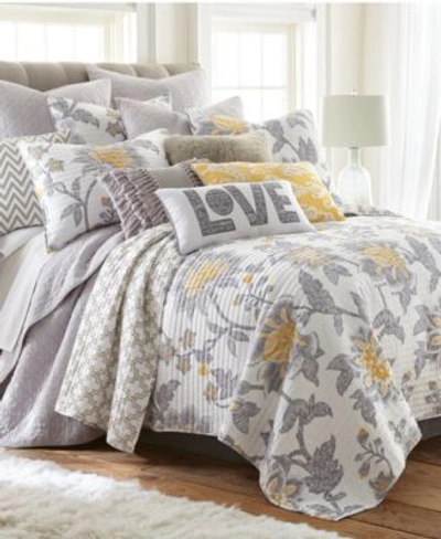 Levtex Home Reverie Quilt Set In Grey