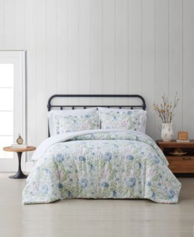 Shop Cottage Classics Field Floral Comforter Set In Multi