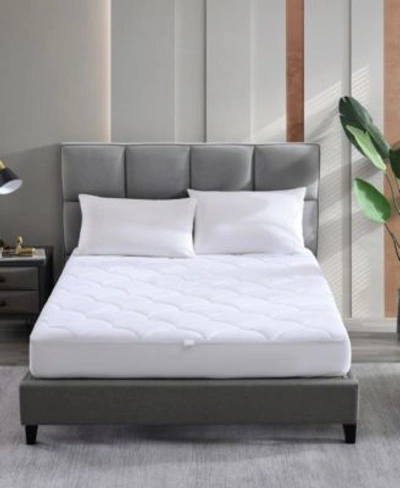 Shop Royal Luxe Water Resistant Quilted Down Alternative Mattress Pads Created For Macys In White