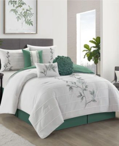 Shop Stratford Park Mona Comforter Sets In Green