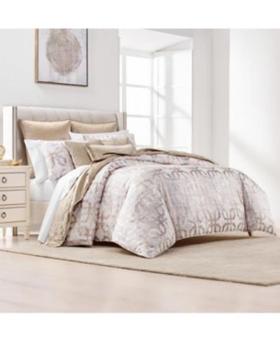 Shop Hotel Collection Fresco Duvet Cover Sets Created For Macys In Gold