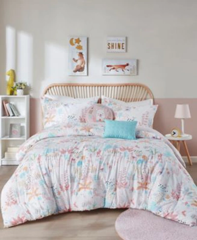 Shop Urban Habitat Kids Iris Woodland Animals Comforter Sets In Blush