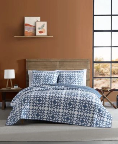 Shop Wrangler Closeout  Phoenix Patchwork Quilt Set Collection In Navy