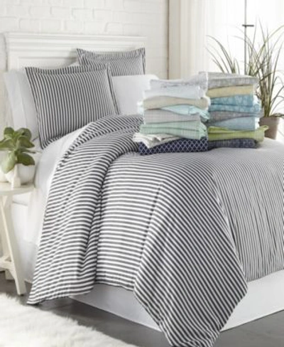 Shop Ienjoy Home Elegant Designs Patterned Duvet Cover Sets By The Home Collection In Grey Polka Dots