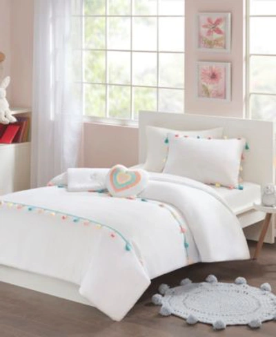 Shop Mi Zone Tessa Tassel Comforter Sets In White