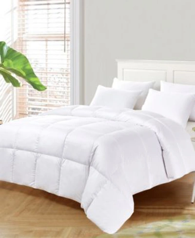 Shop Kathy Ireland Ultra Soft Nano Touch White Down Fiber All Season Comforters