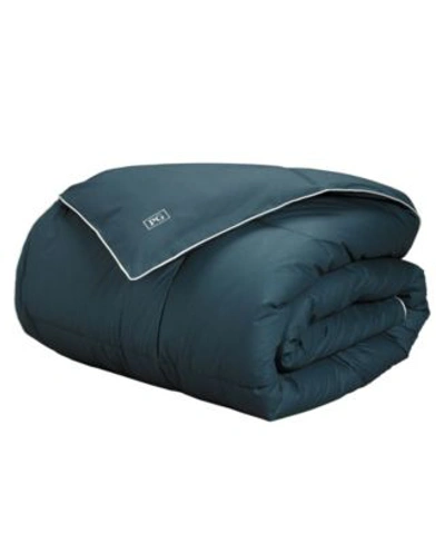 Shop Pillow Guy All Season Down Alternative Comforter Collection In Navy/teal