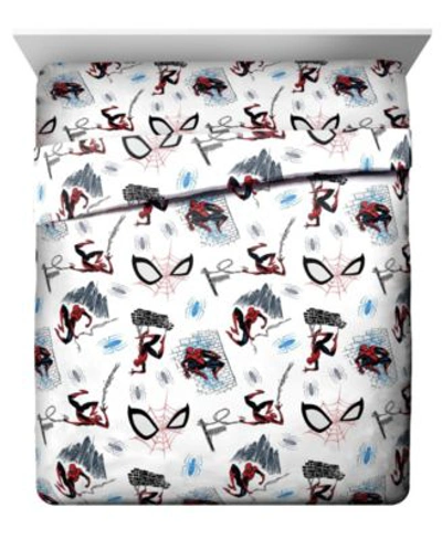 Shop Spider-man Marvel Spiderman Crawl Sheet Sets In Multi-color