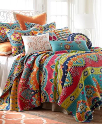 Levtex Amelie Boho Vibrant Quilt Sets In Multi