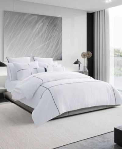 Shop Vera Wang Zig Zag Bedding Collection In White
