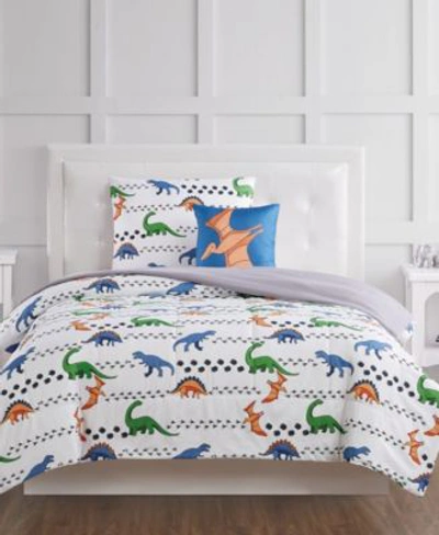 Shop My World Dino Tracks Comforter Set Collection In Multi