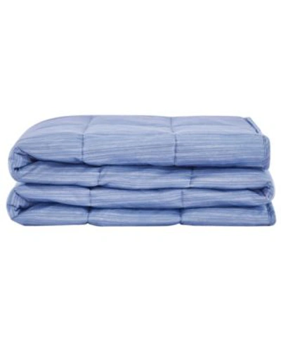 Shop Dream Theory Polar Air Cooling Weighted Throw Blanket Collection Bedding In Whitefresh