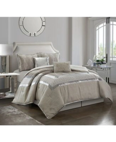 Shop Nanshing America Aurora Comforter Sets In Gray