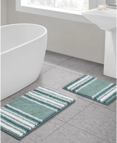 Shop Vcny Home Aiden Jacquard Bath Rug Collection In Taupe