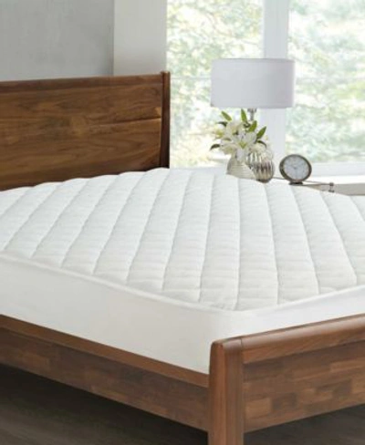 Shop All-in-one All In One Circular Flow Breathable Cooling Fitted Mattress Pads In White