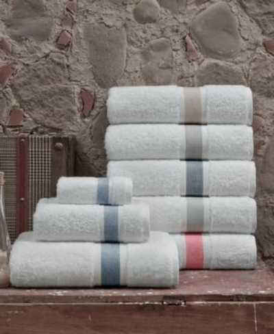 Shop Enchante Home Unique Turkish Cotton Towel Sets In Blue
