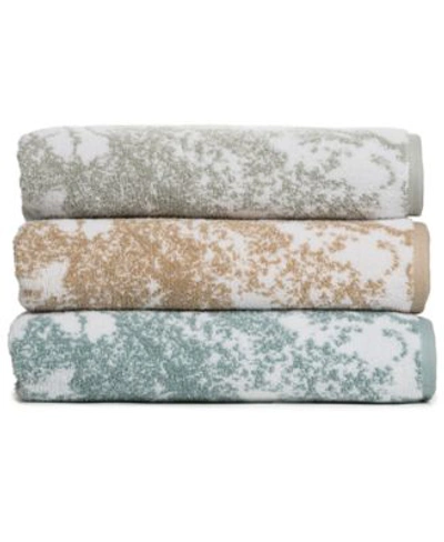 Shop Hotel Collection Turkish Cotton Diffused Marble Bath Towel Collection Created For Macys In Sandstone