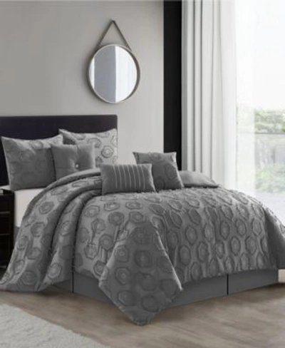 Shop Stratford Park Sidney Comforter Sets In Gray