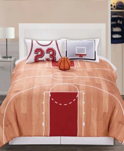 Shop Riverbrook Home B Ball 4 Pc. Comforter Sets In Orange