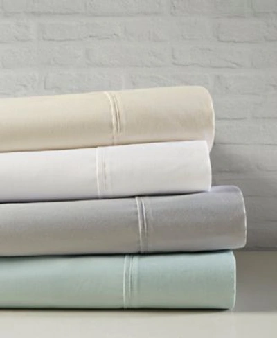 Shop Beautyrest Wrinkle Resistant 400 Thread Count Cotton Sateen Sheet Sets In Seafoam