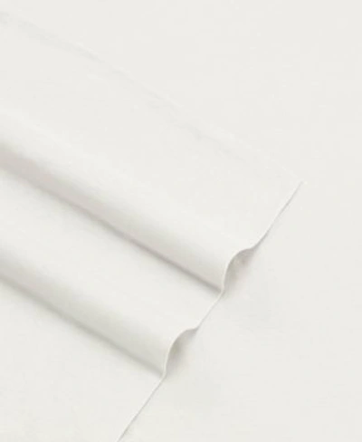 Eddie Bauer Jersey Knit Solid Sheet Set Bedding In Ivory