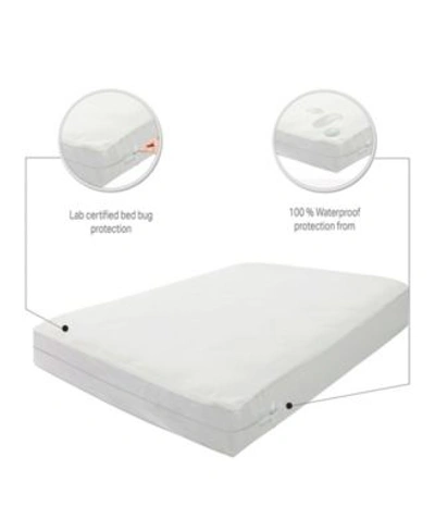 Shop Payton Mattress Or Box Spring Protector Cover Collection In White