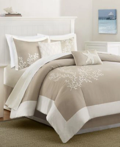 Shop Harbor House Coastline Comforter Sets In Khaki