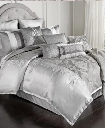 Shop Riverbrook Home Kacee 12 Pc. Comforter Sets In Platinum