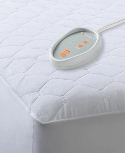 Shop Beautyrest Secure Comfort Electric 3m Scotchgard Mattress Pads In White