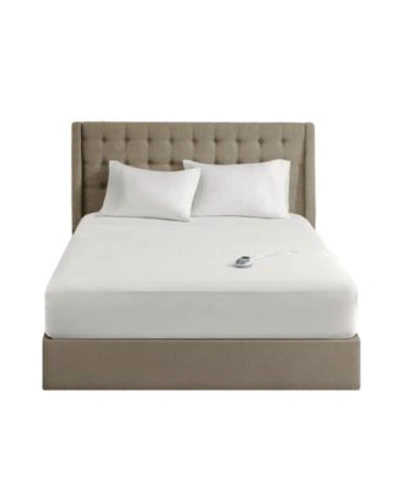 Shop Serta Water Resistant Electric Mattress Pads In White