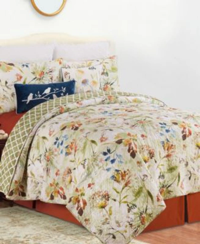 Shop C & F Enterprises Inc C F Home Watercolor Quilt Set Collection In Multi