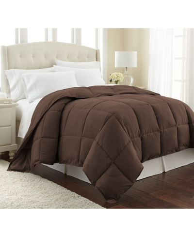 Shop Southshore Fine Linens Premium Down Alternative Comforter, King In Brown