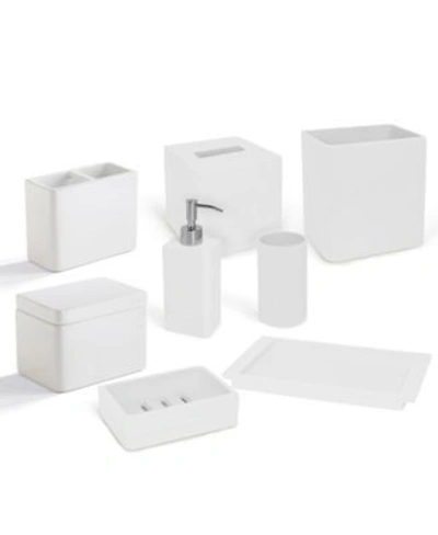 Shop Cassadecor Lacquer Bath Accessory Collection In White