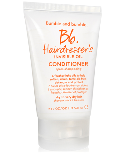 Bumble And Bumble Hairdresser's Invisible Oil Hydrating Conditioner, 2 Oz. In No Color