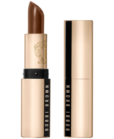 Shop Bobbi Brown Luxe Lipstick In Brownstone