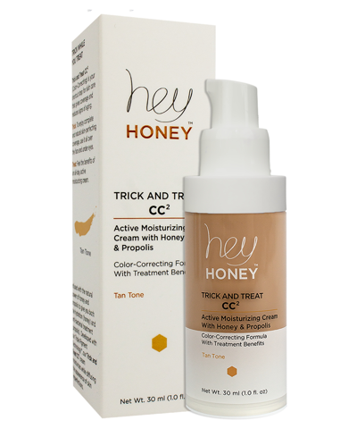 Shop Hey Honey Trick And Treat Cc2 Cream Active Moisturizing Color Correcting Cream With Honey And Propolis, 30 ml In Tan