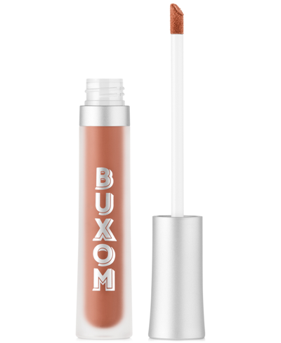 Shop Buxom Cosmetics Full-on Plumping Lip Matte In Brunching (brown Peach)