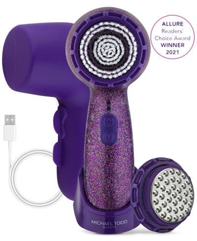 Shop Michael Todd Beauty Limited-edition Soniclear Petite Skin Cleansing Brush, Created For Macy's In Glitter