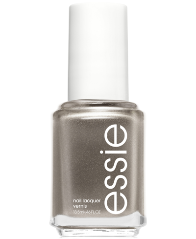 Shop Essie Nail Polish In Gadget-free (gunmetal Gray With A Shimme