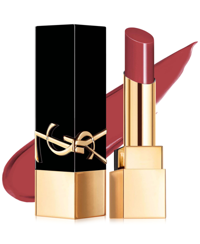 Shop Saint Laurent The Bold High Pigment Lipstick In Reignited Amber (deep Beige)