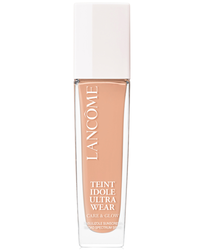 Shop Lancôme Teint Idole Ultra Wear Care & Glow Serum Foundation In C Light - Medium With Cool Pink Underton