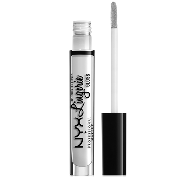 Shop Nyx Professional Makeup Lip Lingerie Gloss In Clear