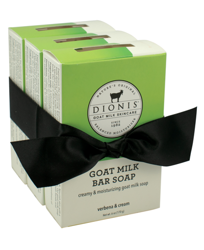 Shop Dionis Verbena Cream Goat Milk Bar Soap Bundle, Pack Of 3