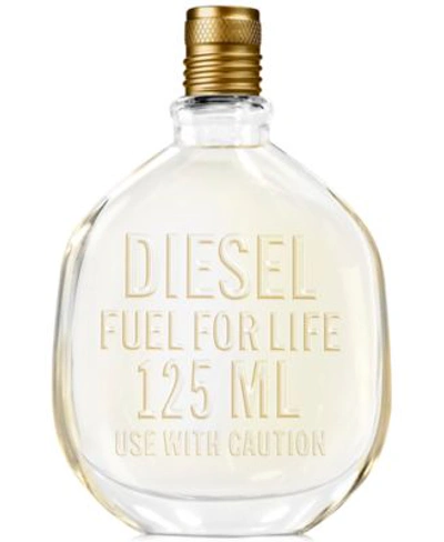 Shop Diesel Mens Fuel For Life Eau De Toilette Fragrance Collection In Brown