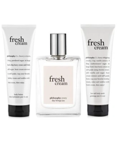 Shop Philosophy Fresh Cream Eau De Toilette Fragrance Collection