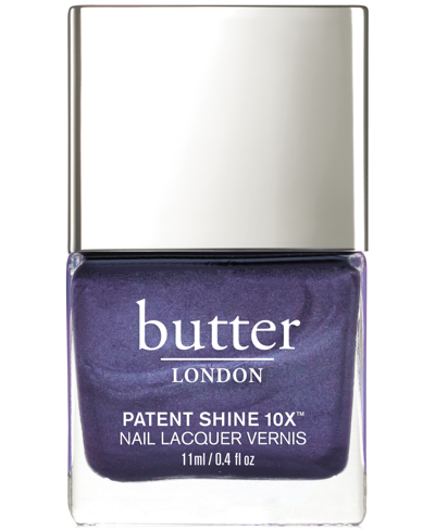 Shop Butter London Patent Shine 10x Nail Lacquer In House Of Amethyst (pearlescent Mauve)