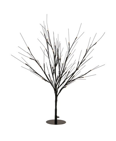 Northlight Pre-lit Halloween Twig Tree In Black