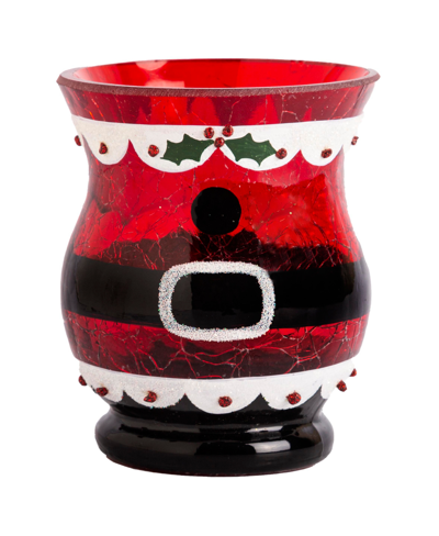 Shop Home Essentials Small Santa Votive In Red