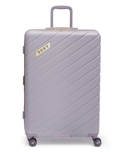 Shop Dkny Bias 28" Upright Trolley Luggage In Lavender