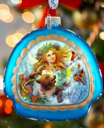 Shop G.debrekht Cherished Winter Holiday Ornament In Multi Color